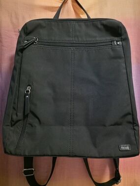 The Sak Black Everyday Zip-Front Backpack